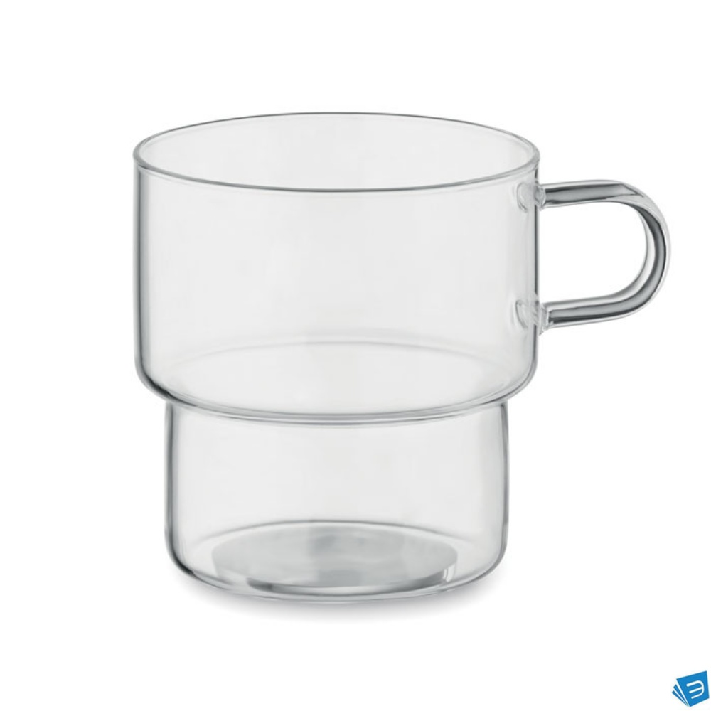 Tazza in vetro borosilicato 300 ml