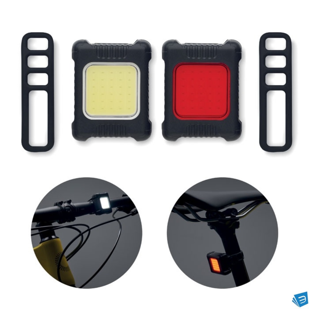 Set di luci per bicicletta ricaric