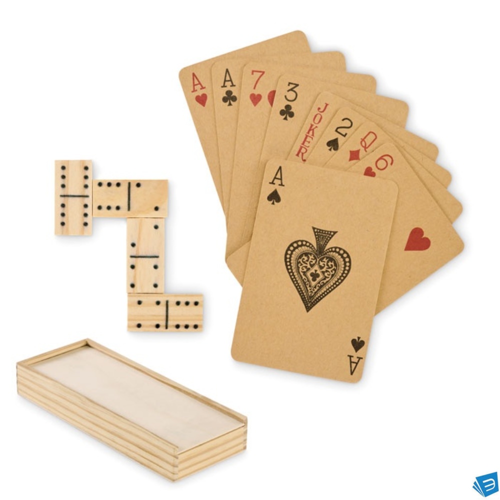 Set di domino e carte