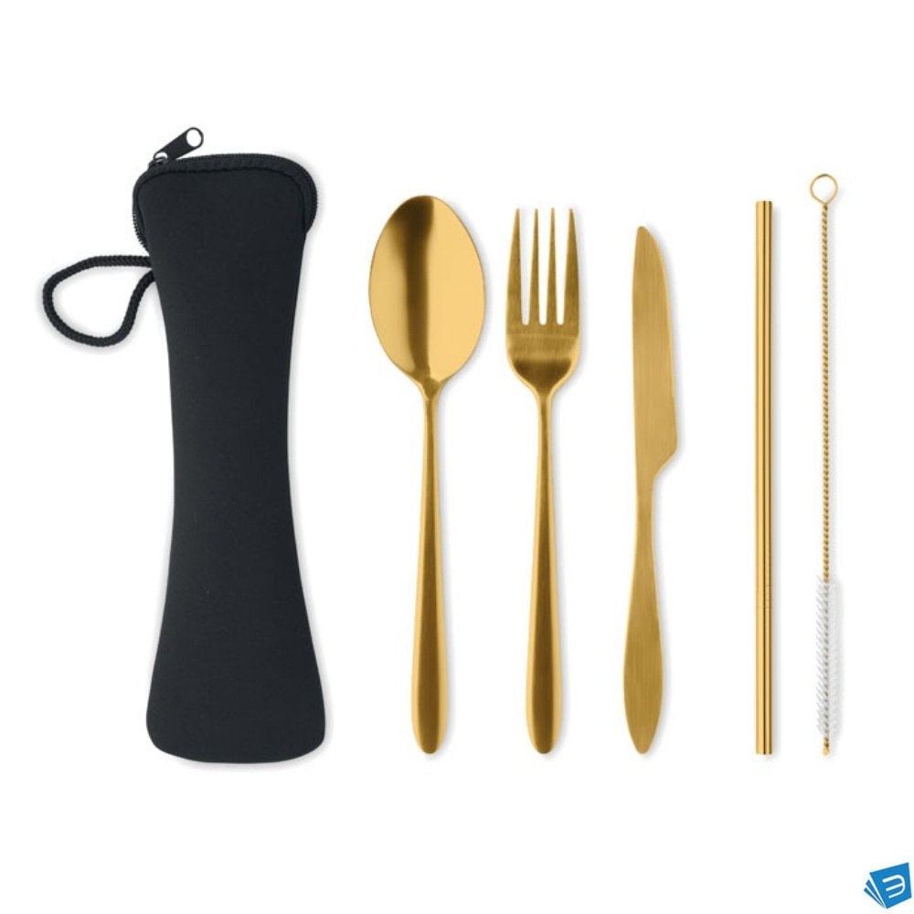 Set posate in acciaio inox