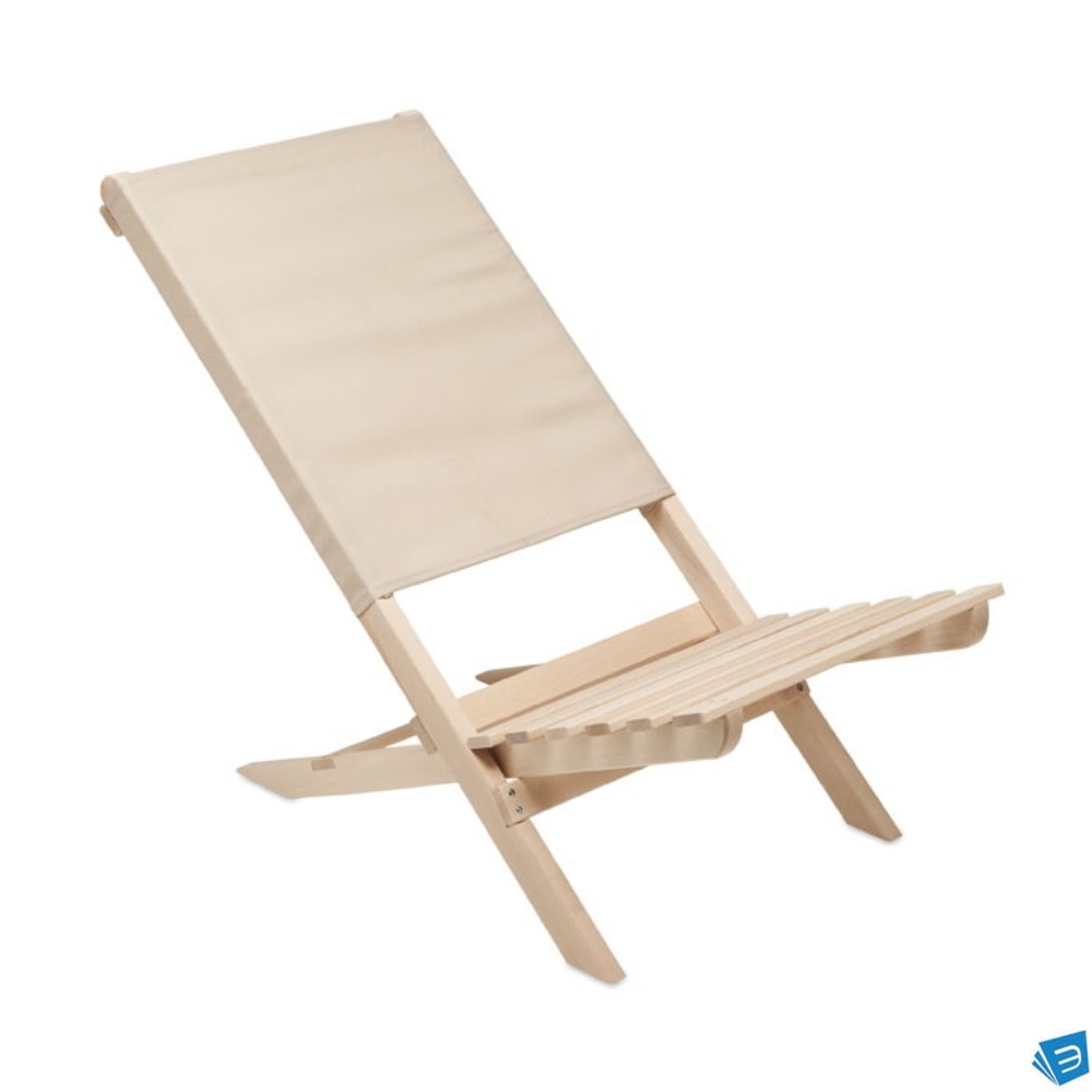 Sdraio da spiaggia in legno