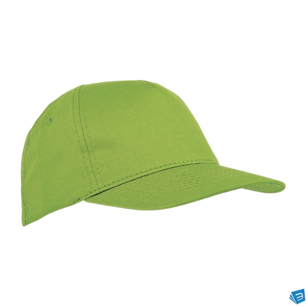 Cappellino in poliestere, 5 pannelli (per bambino)