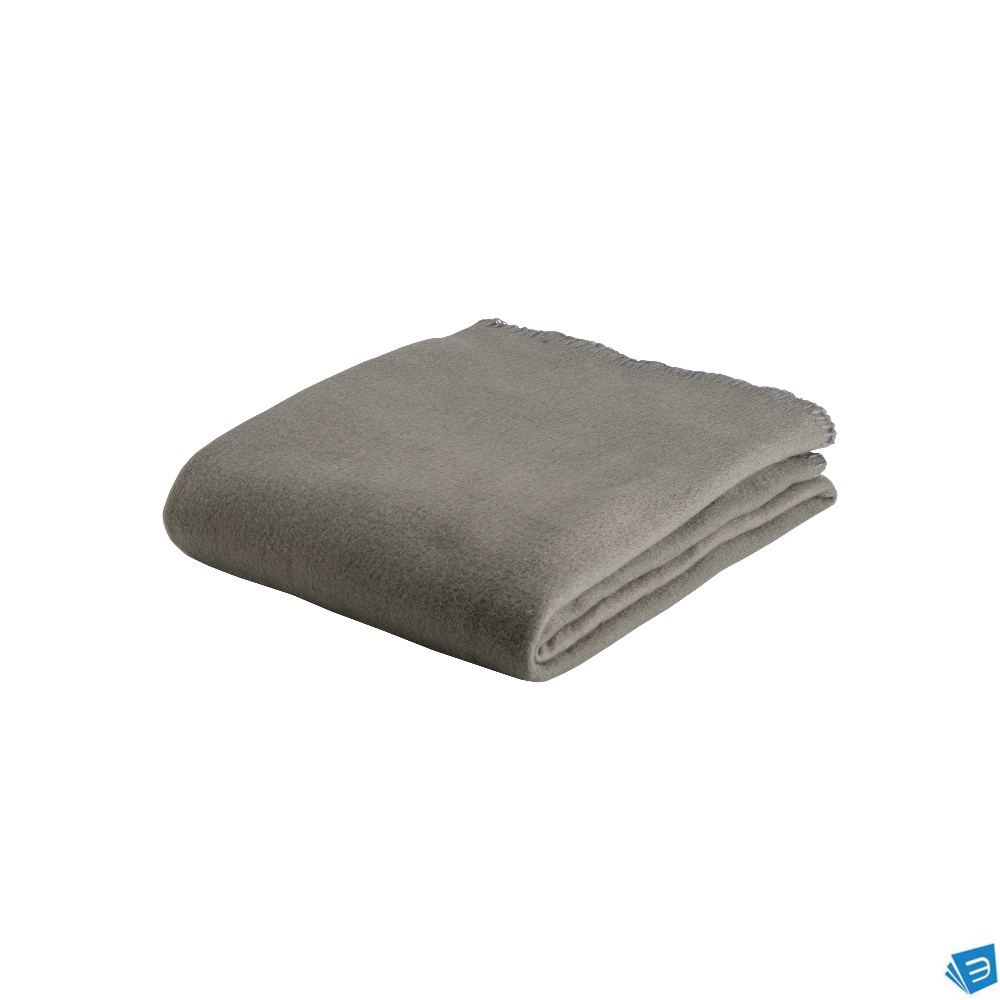 Coperta in polar, arrotolata