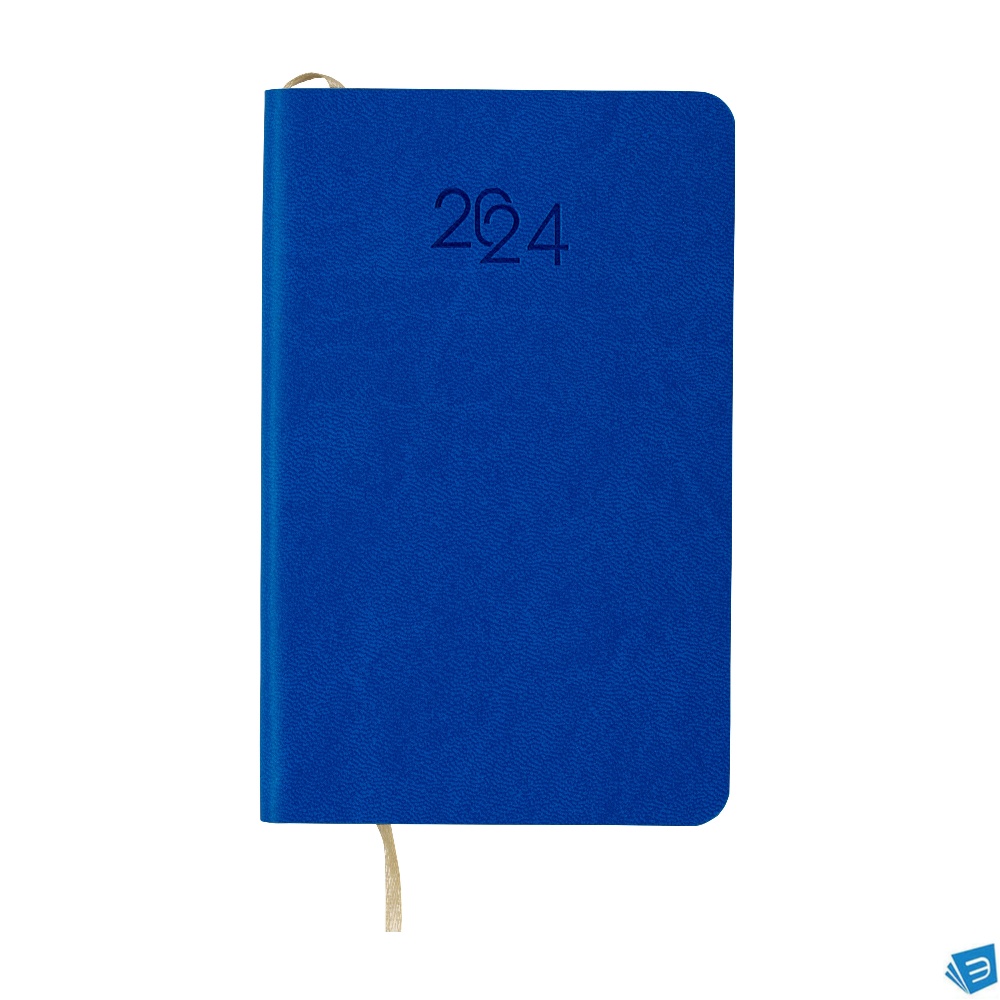 Agenda tascabile settimanale 2024 con copertina in PU flessibile