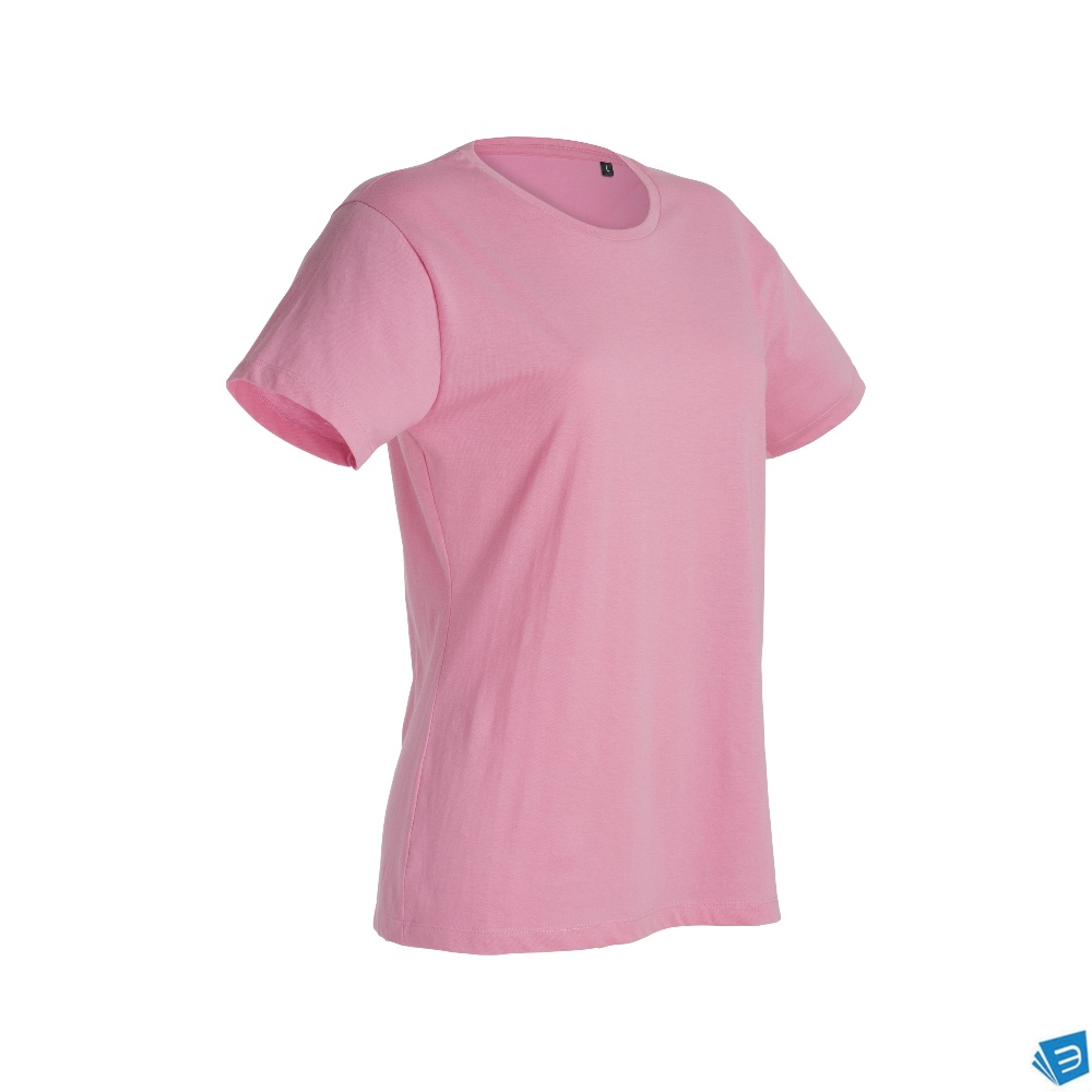 T-shirt da donna in cotone pettinato da 145 g/m2