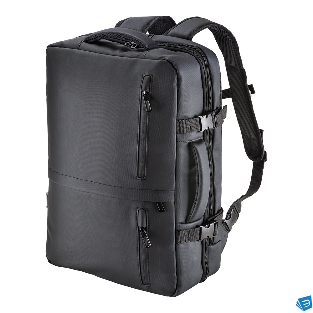 Zaino da viaggio con porta pc (15) in poliestere 600D con rivestimento in PU water resista