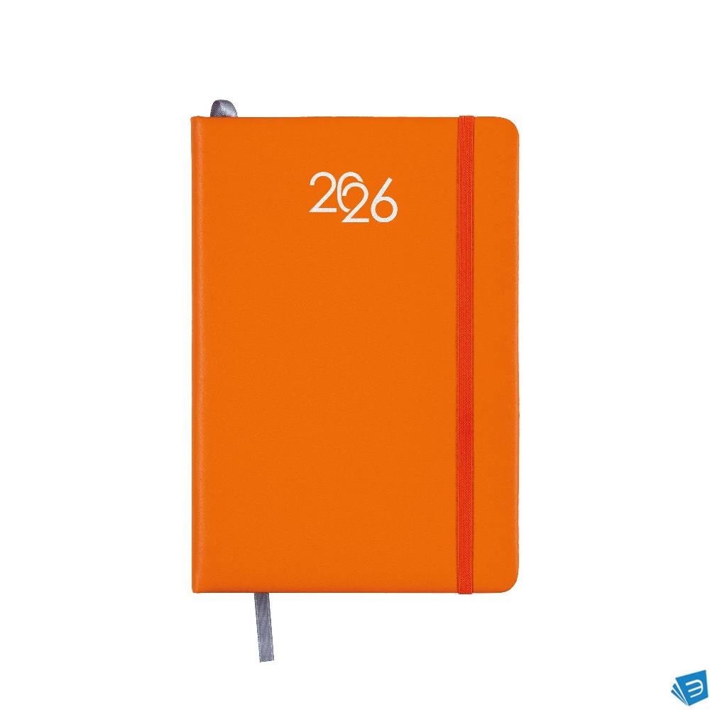 Agenda settimanale 2026 con copertina rigida in PU
