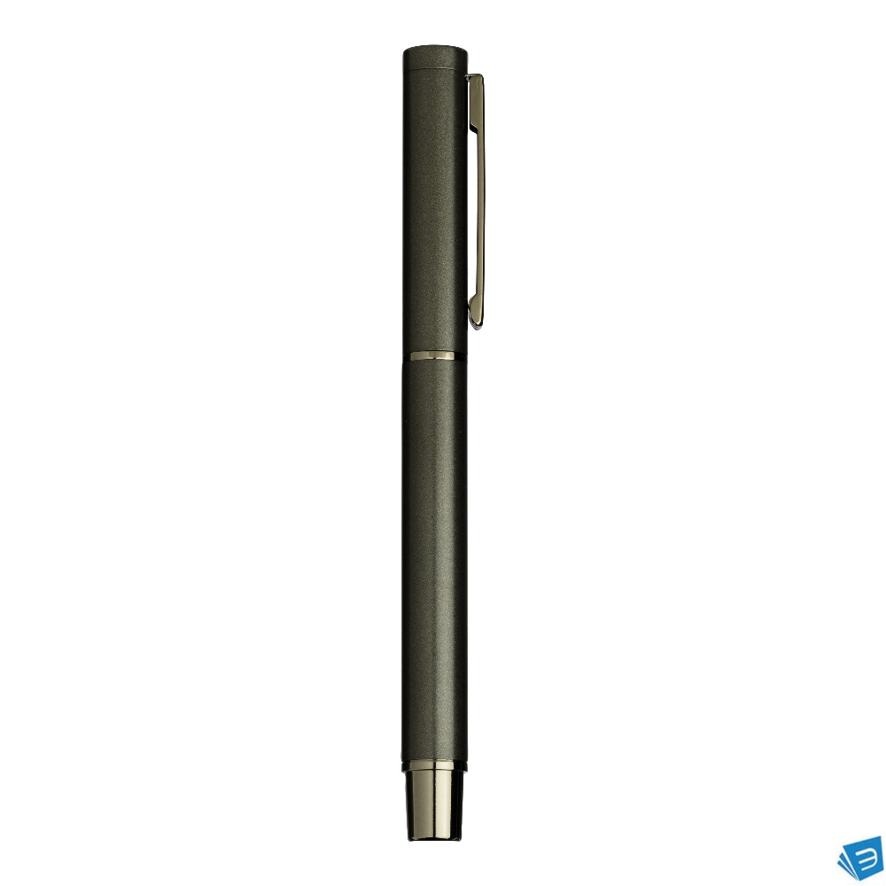 Penna a sfera in alluminio laccato metallizzato opaco